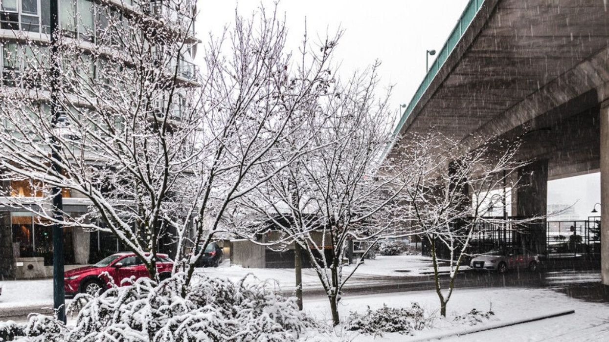 Vancouver snow.