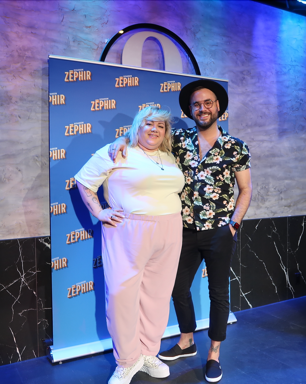 Vanessa Duchel au premier one-man show de Richardson Z\u00e9phir.