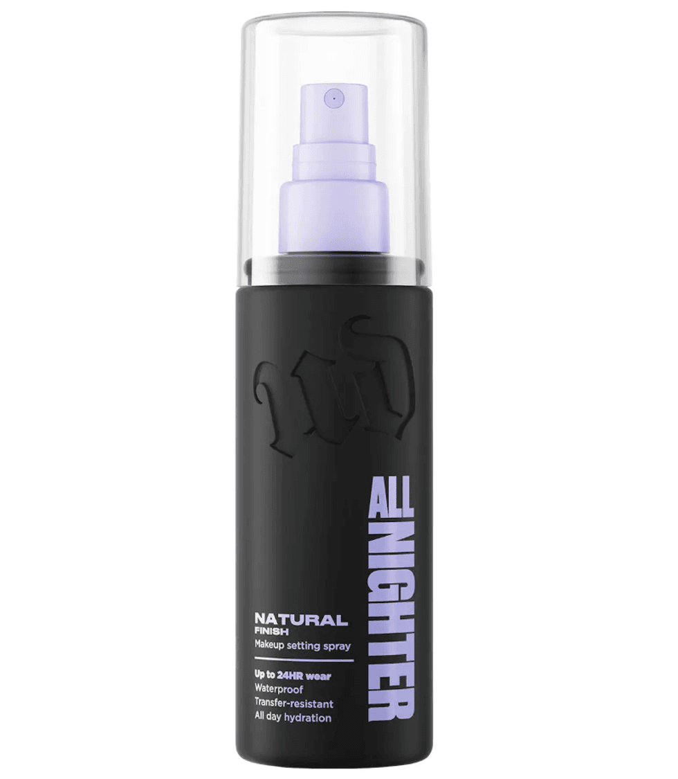 Vaporisateur fixateur de maquillage hydrofuge All Nighter Urban Decay vendu au Sephora.