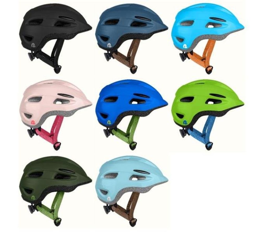Various colours of Retrospec Scout Bicycle Helmets.