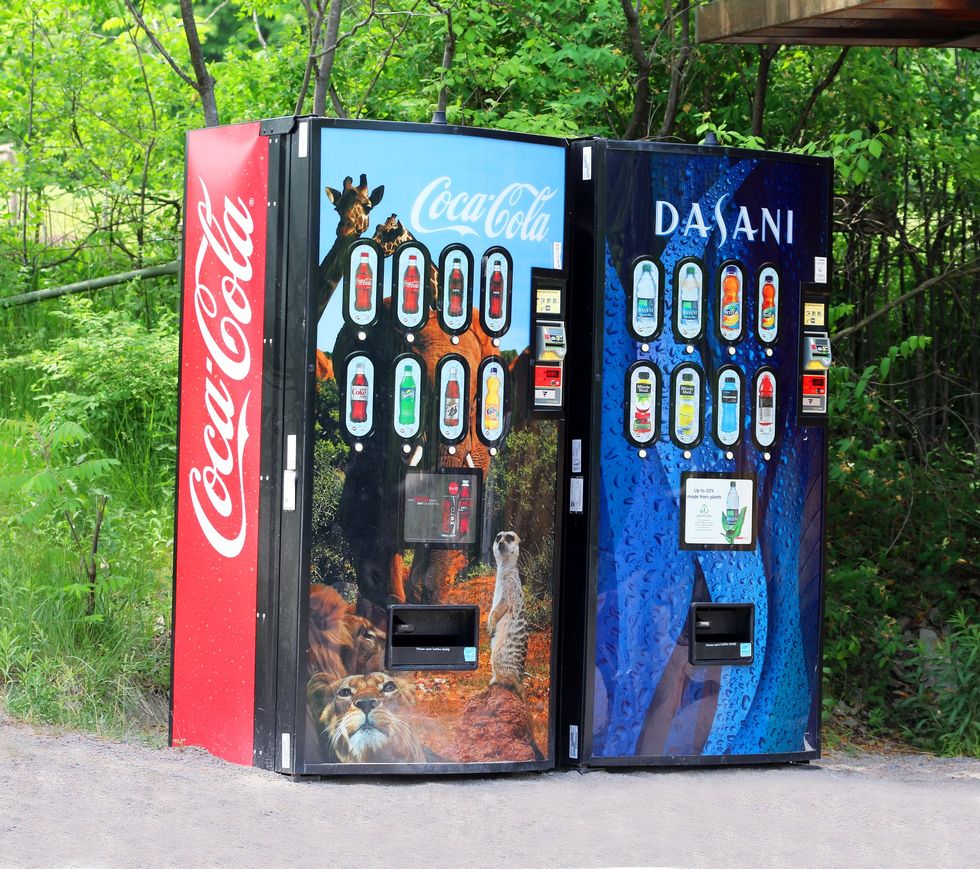 Vending machines in Toronto.