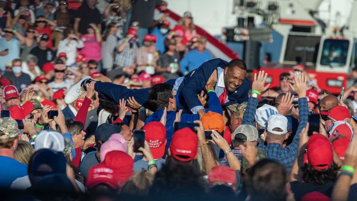 Vernon Jones Georgia Atlanta Trump Rally