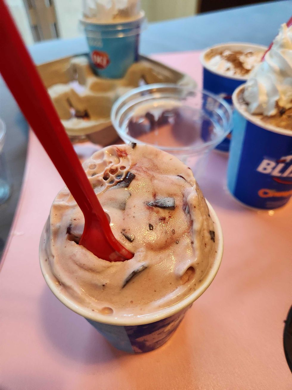 Very Cherry Chip Blizzard\u00ae Treat.