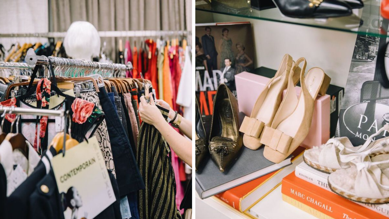 Une norme vente de v tements de luxe petits prix d barque