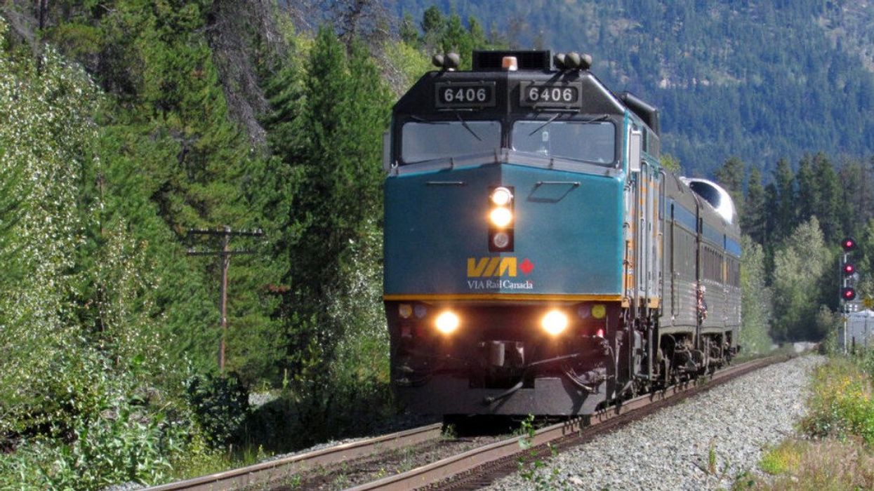 VIA Rail Canada train.
