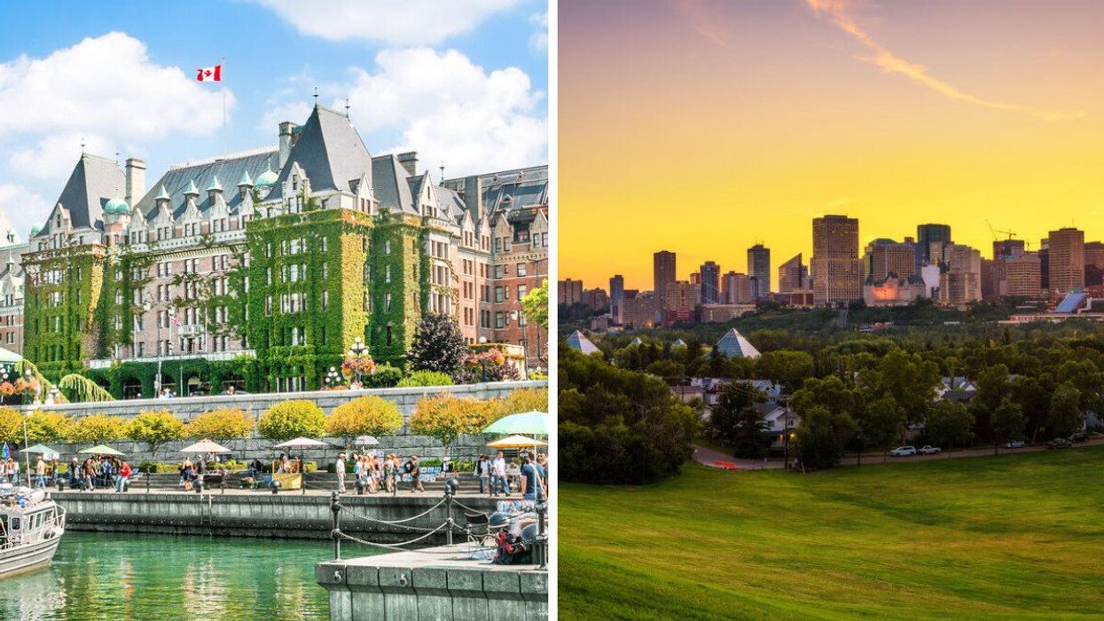 Victoria, B.C. and Edmonton, AB, made Forbes' list of the best places to travel in 2023.