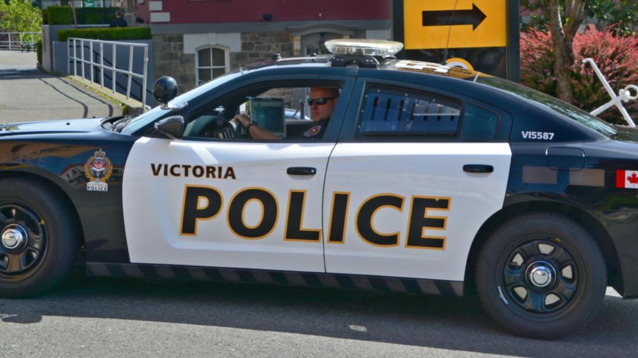 Victoria police car.