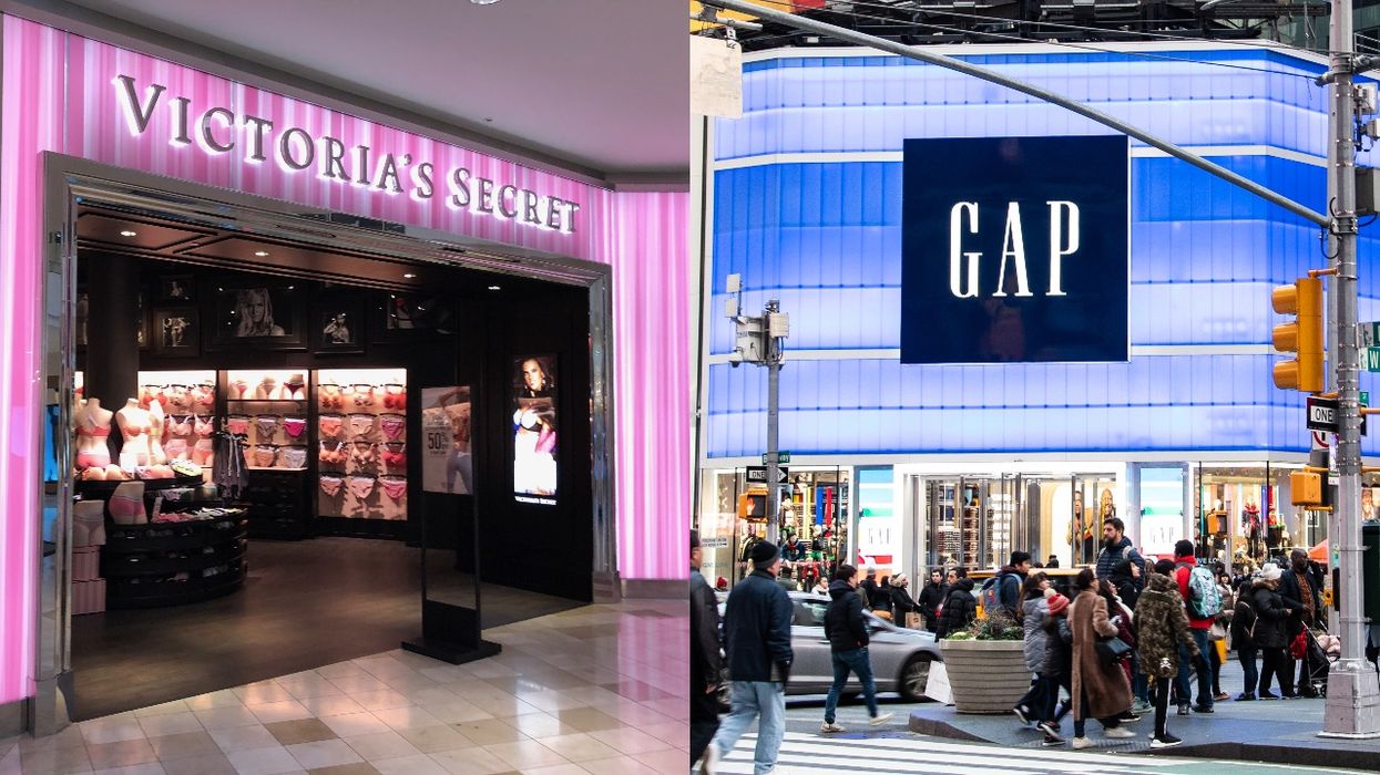 Victoria's Secret, Gap, Bed Bath & Beyond, Macy's, J.C. Penney, Express, Pier 1 Imports