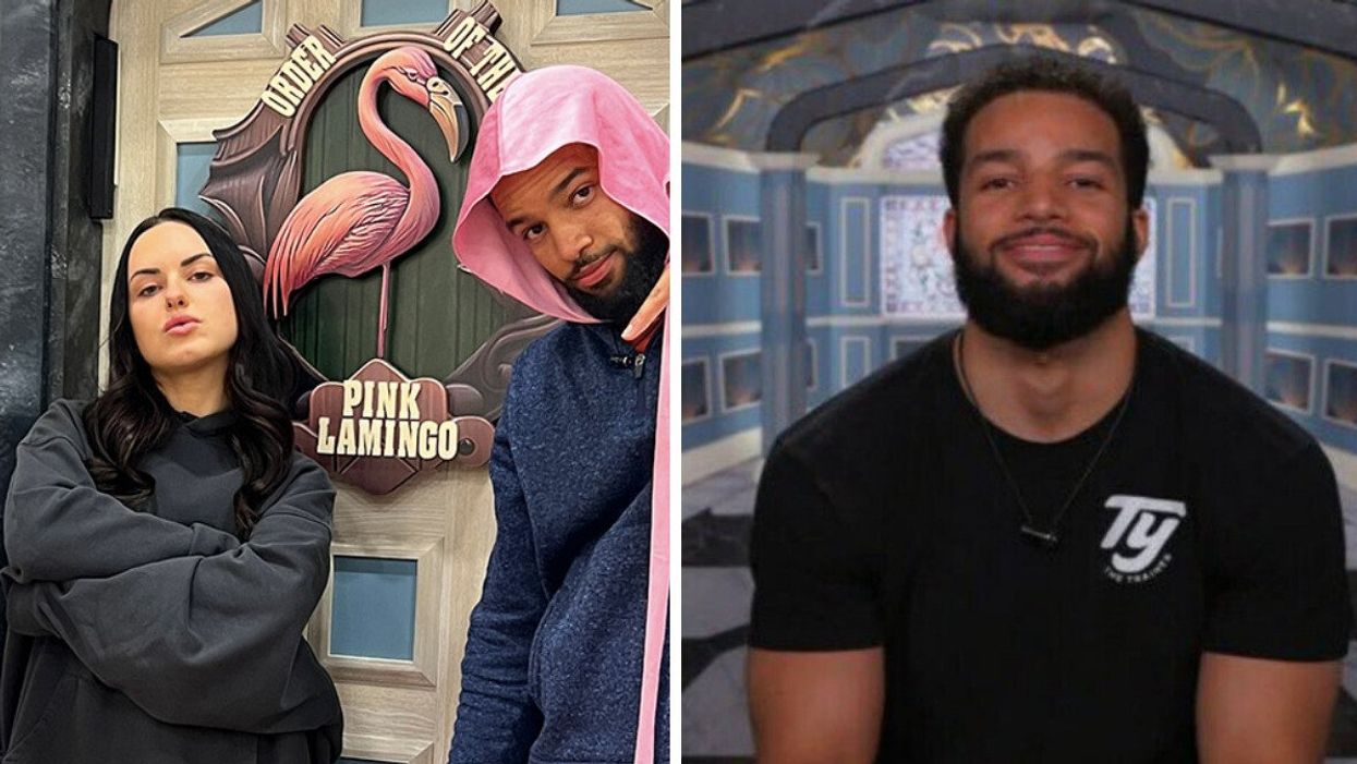 Victoria's Shanaya Carter and Toronto's Ty Macdonald in Big Brother Canada season 11.