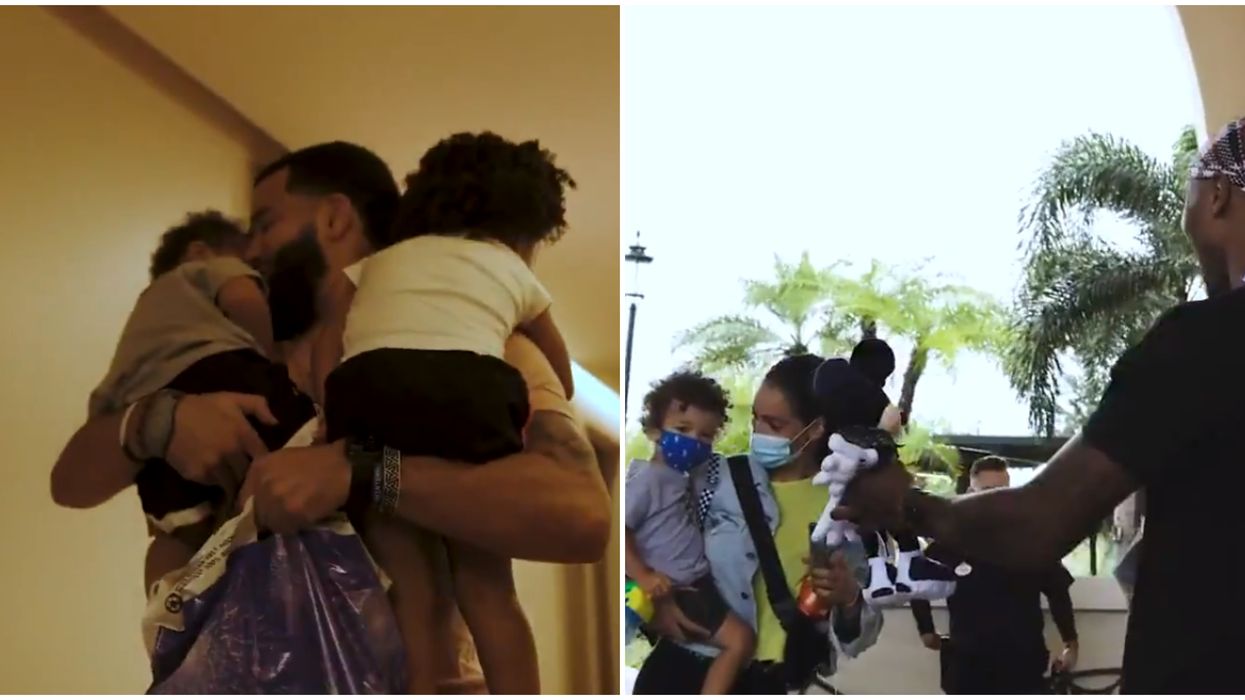 Video Of Toronto Raptors Reunited With Their Families Will Make You Bawl (VIDEO)