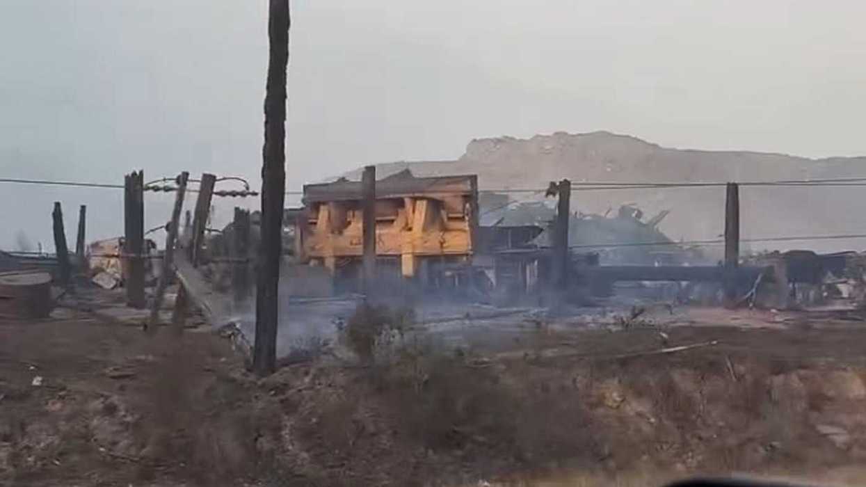 Video shows fire's aftermath outside Clinton, B.C.