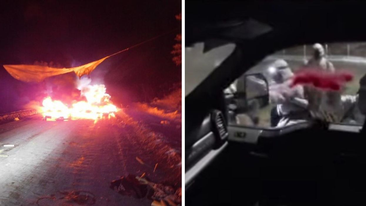 Videos Of The Coastal GasLink 'Attack' In BC Were Released & People Were 'Armed With Axes'