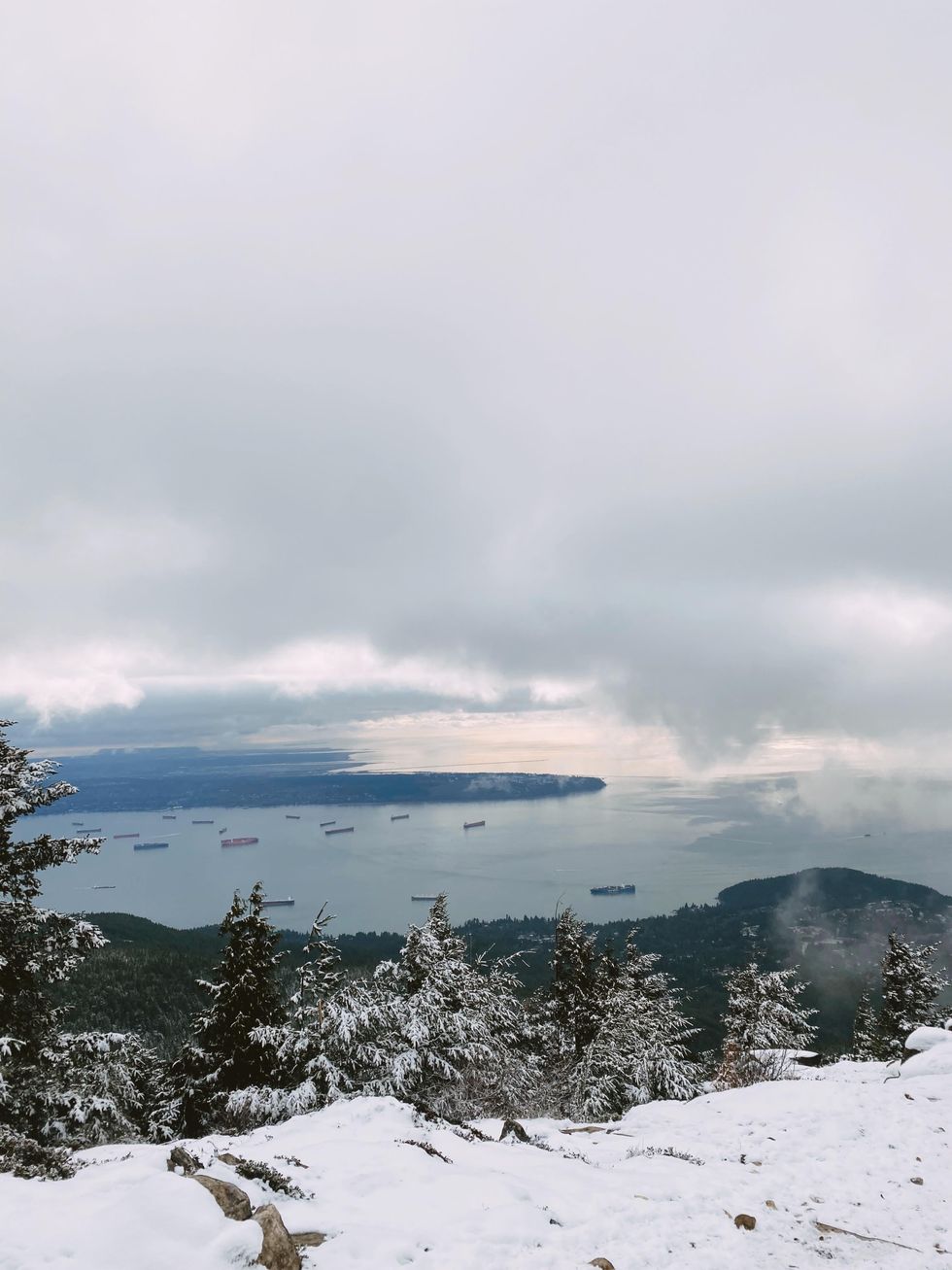 View from a hike in B.C.