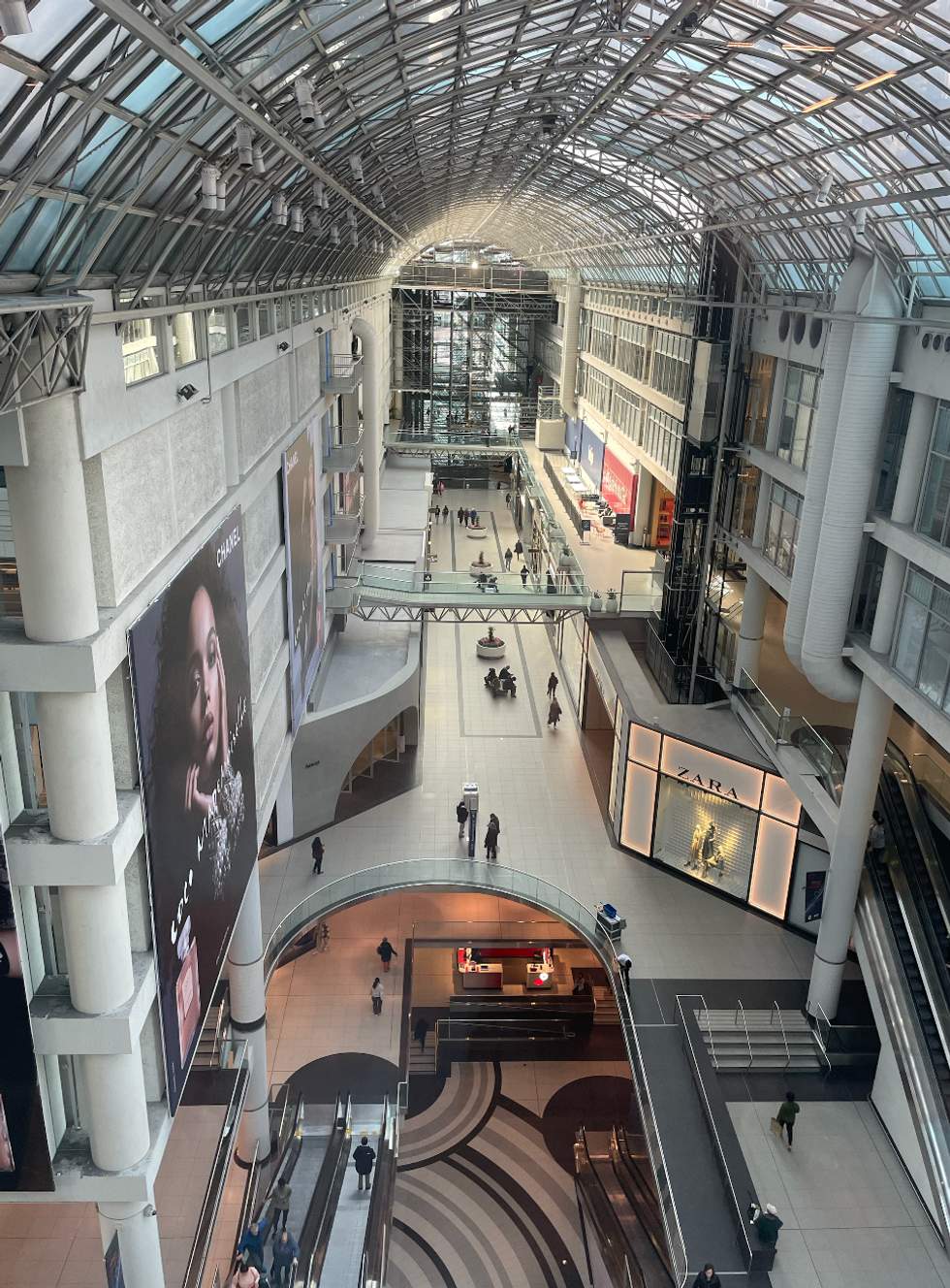 View from BMO Place, located about Nordstrom.