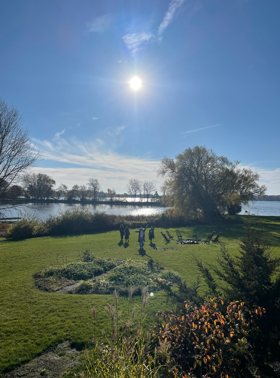 View from the cabin.