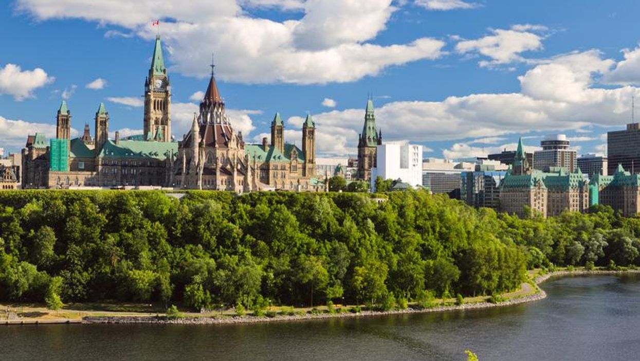 View of Parliament Hill.