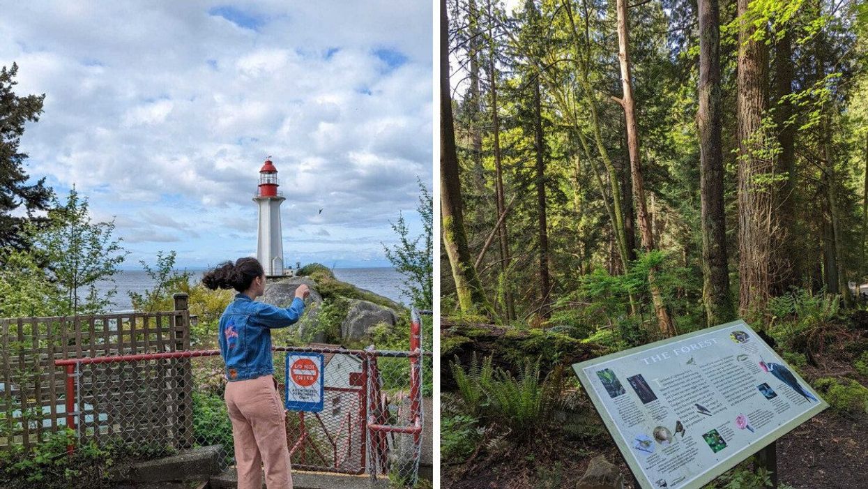Views from Lighthouse Park, West Vancouver, B.C.