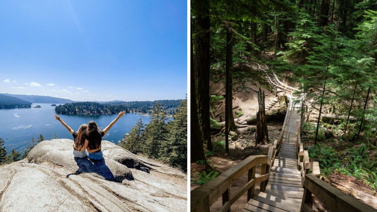 Views from the Quarry Rock Hike in Deep Cove, North Vancouver, B.C.