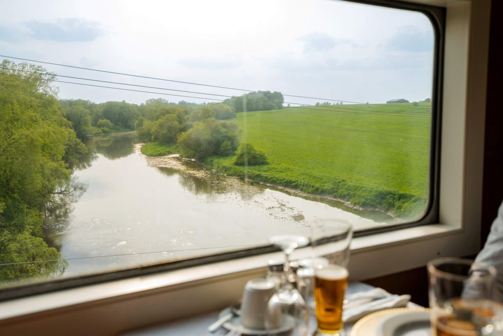 Views from the train.