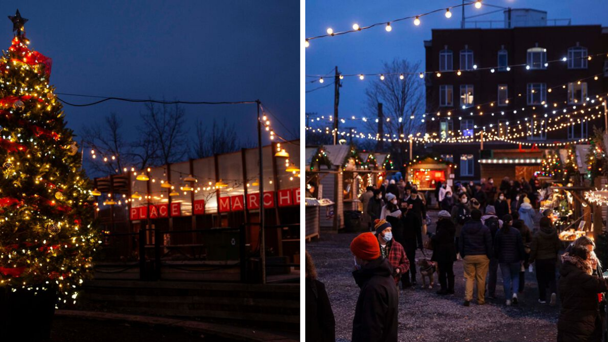 Village de Noël de Montréal.