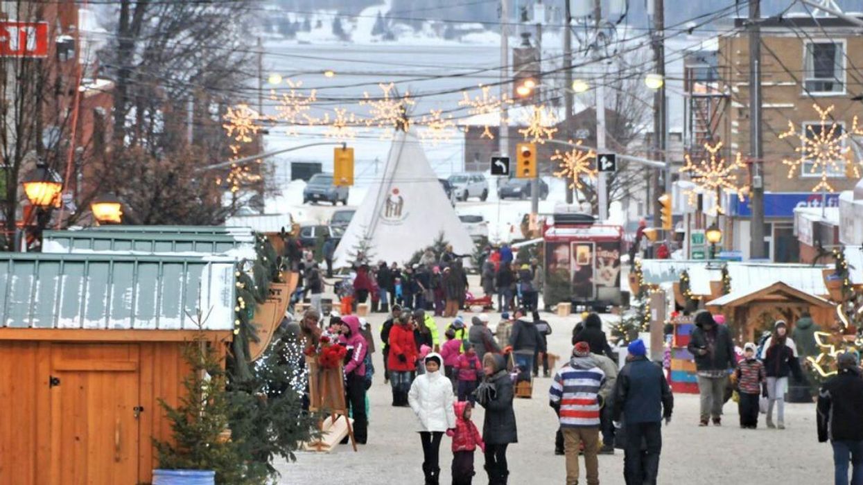 Village Noël in Temiskaming, Ontario.