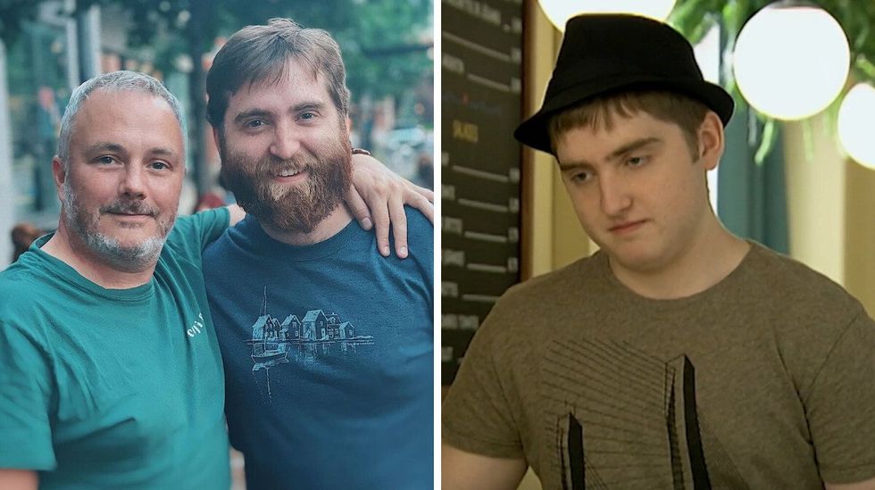 Vincent Bolduc et Benjamin Chouinard. Droite : Benjamin Chouinard dans Tactik.