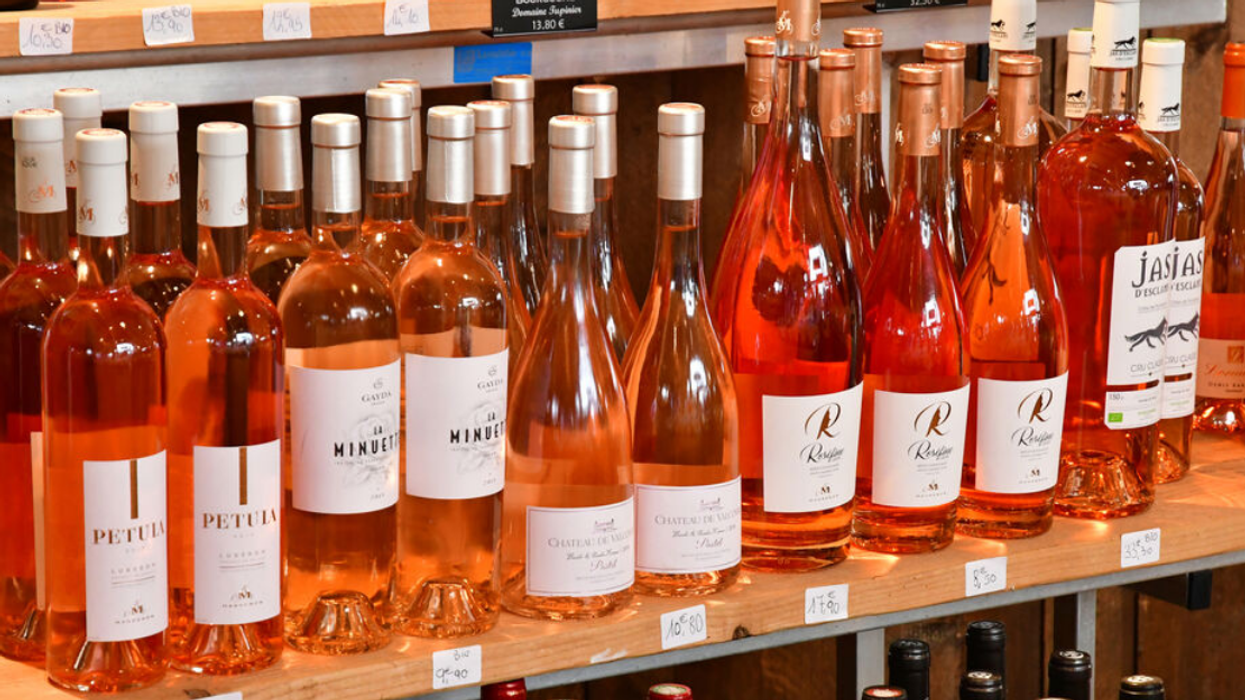 Vins rosés.