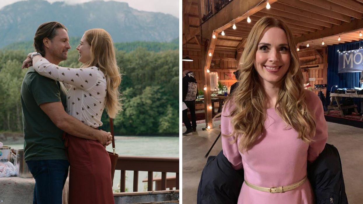 Virgin River filming in B.C. Right: Alexandra Breckenridge.