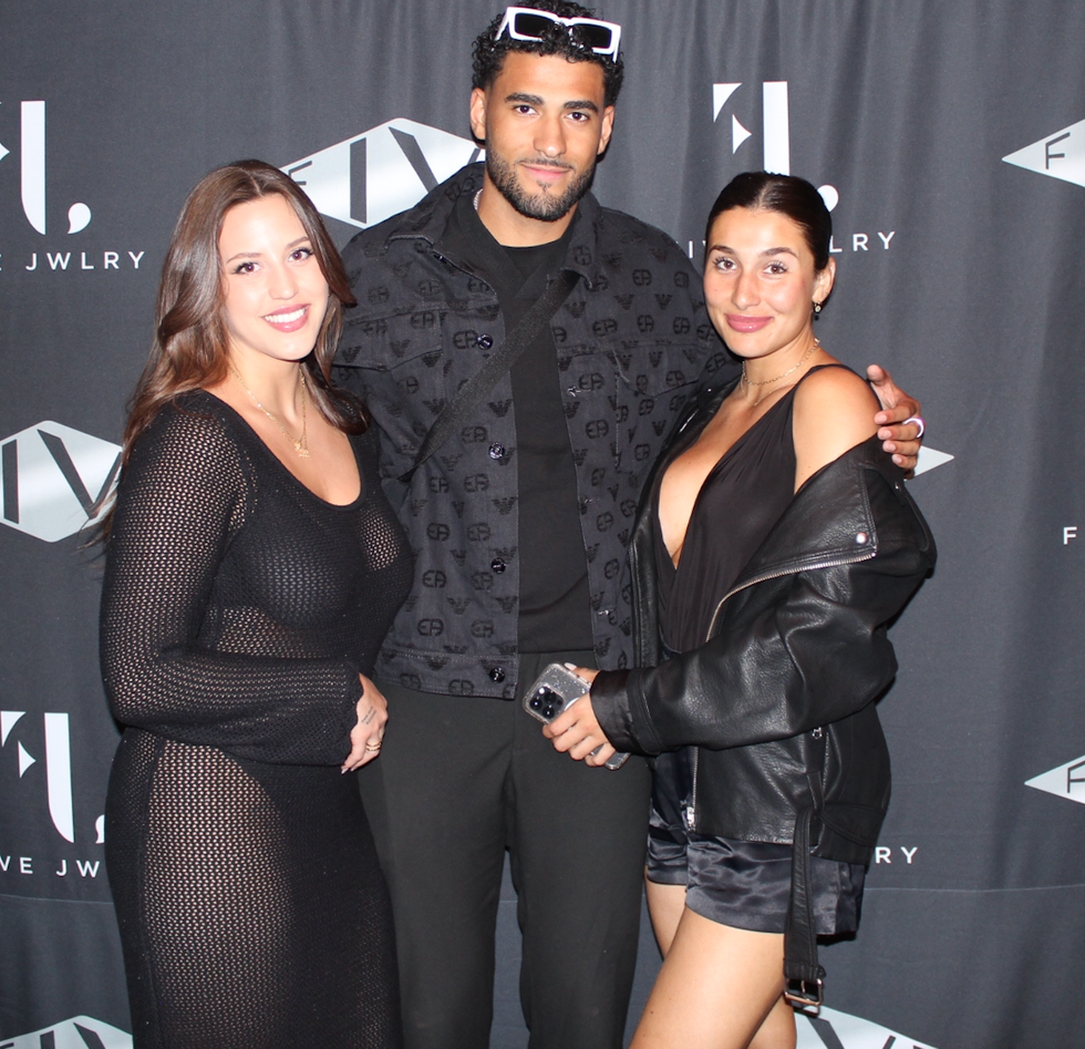 Virginie Latour, Rami Farran et Claudia Dimopoulos.