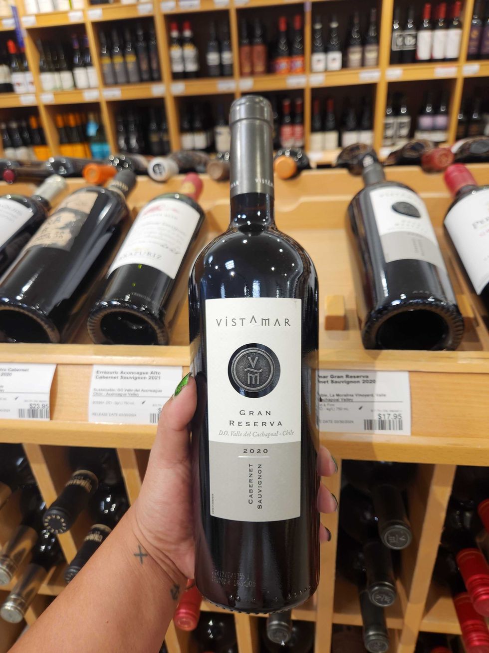 Vistamar Gran Reserva Cabernet Sauvignon 2020 at the LCBO.\u200b