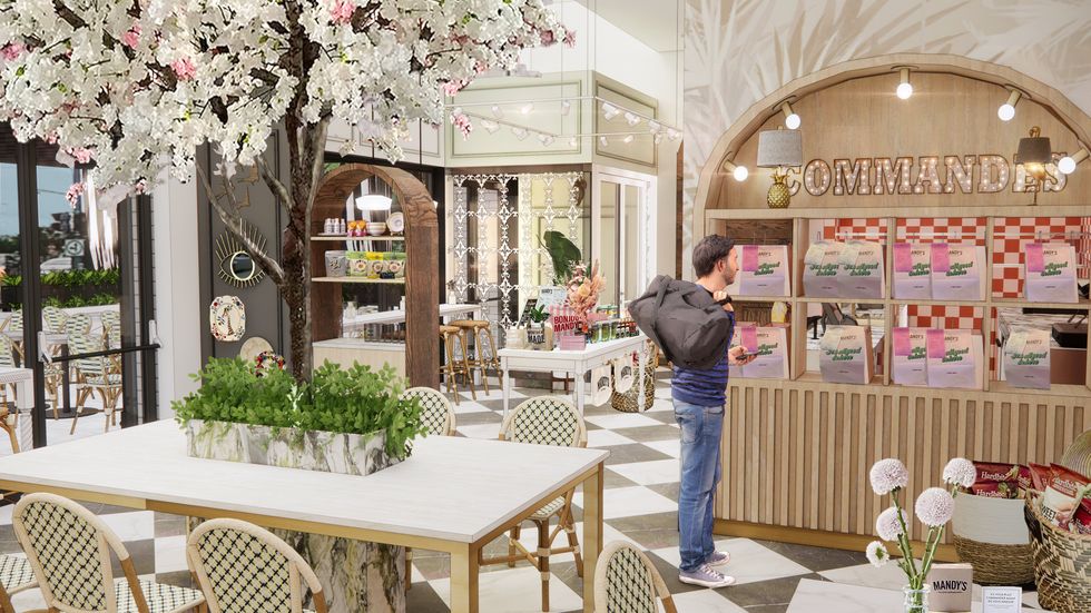 Visuel 3D du nouveau restaurant Mandy's \u00e0 Brossard.