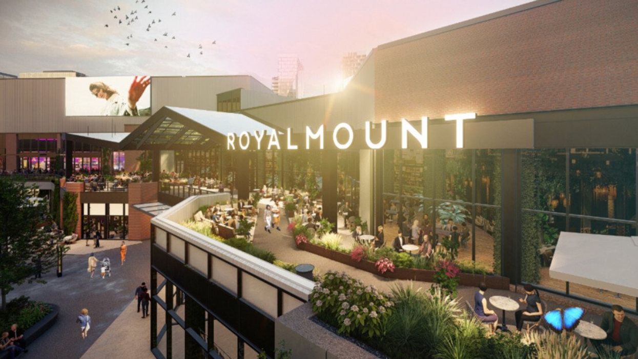 Visuels du mégaprojet commercial Royalmount.