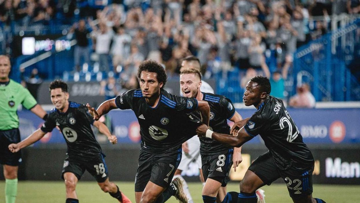 Voici à quoi ressemblait le match du CF de Montréal hier