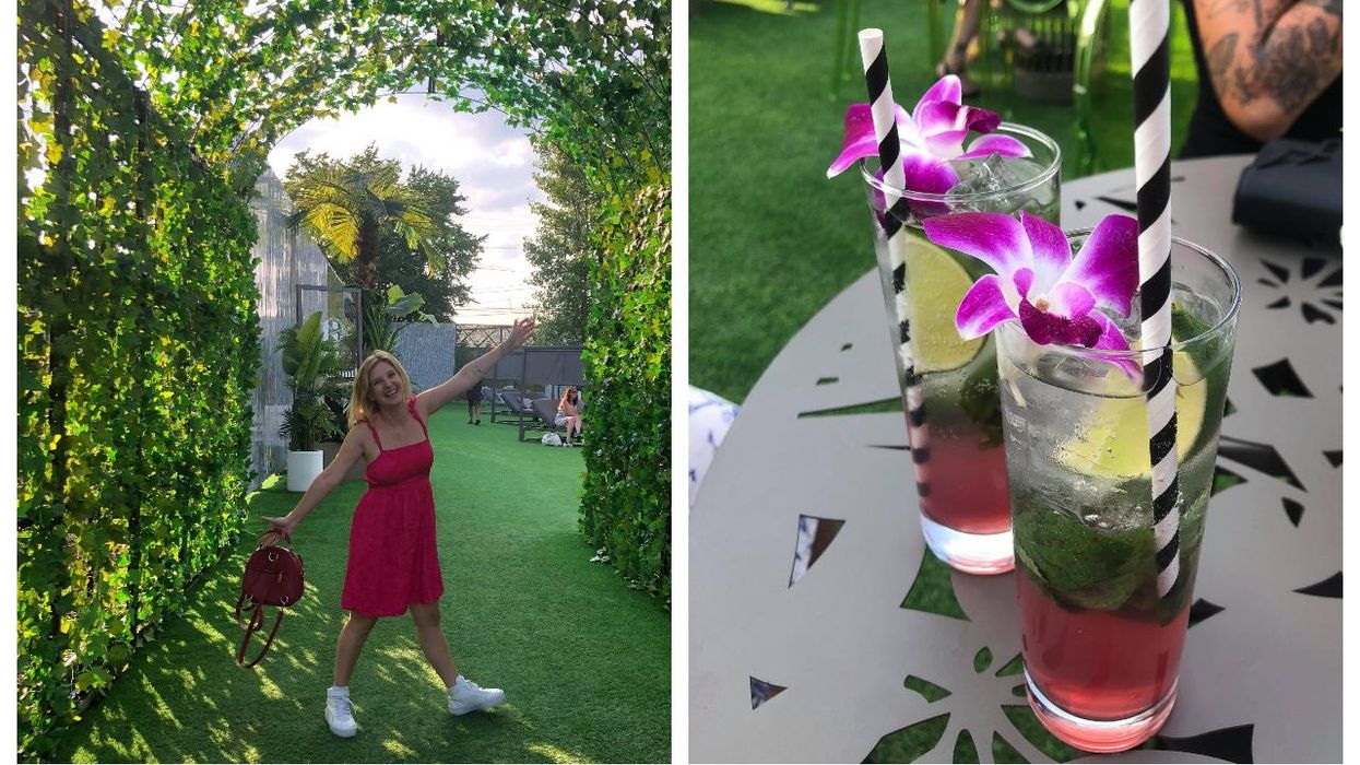 Voici à quoi ressemble la terrasse du Jardin Royalmount