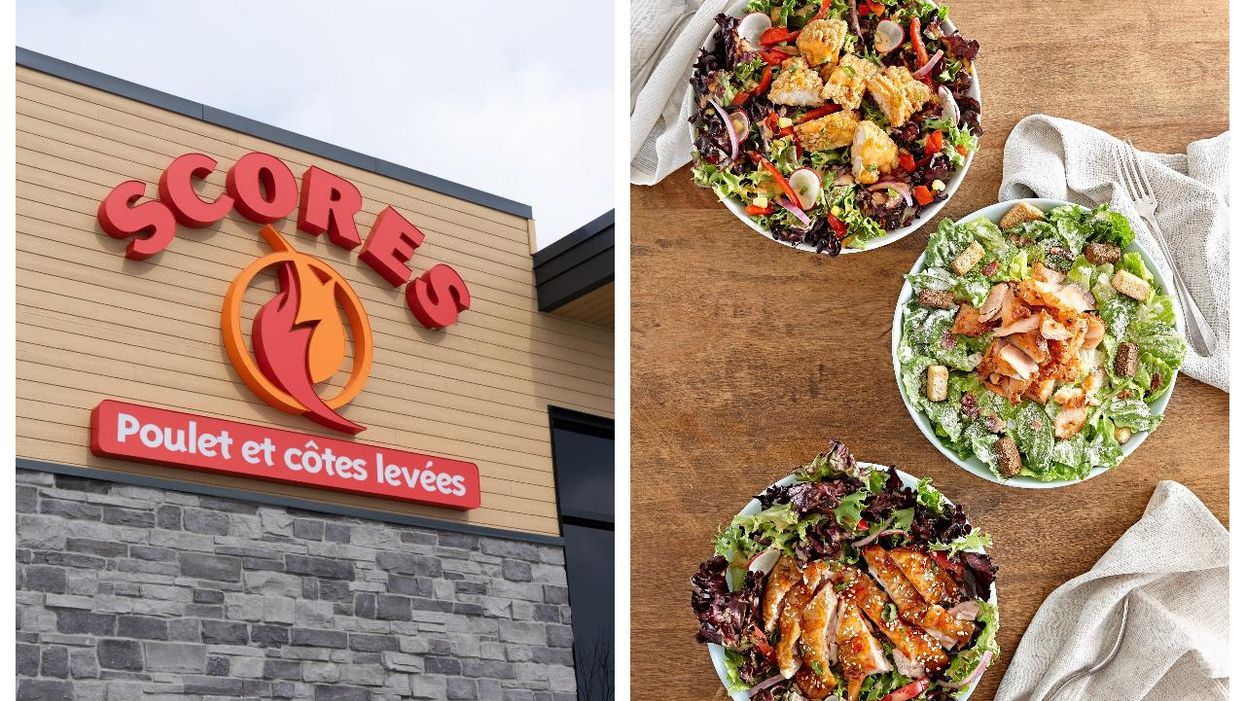 Voici ce que je pense des nouvelles salades de chez Scores