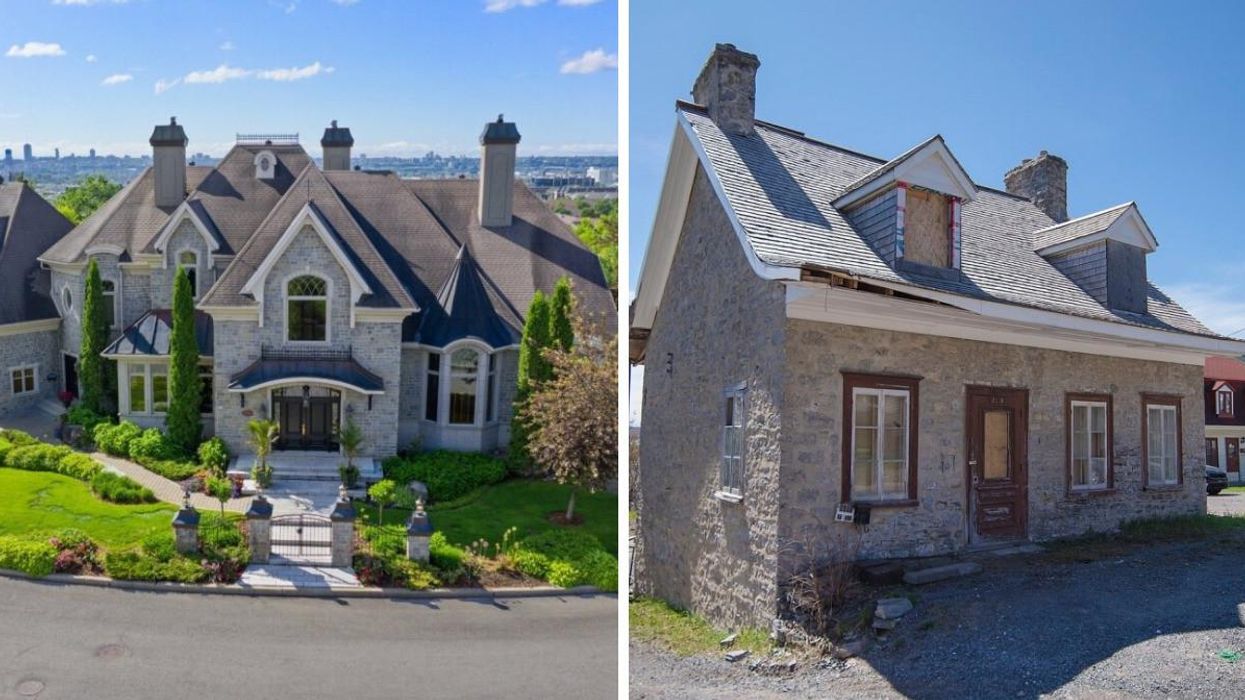 Voici la maison la plus chère VS la moins chère à vendre à Québec