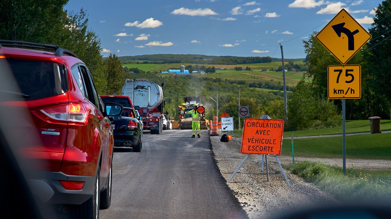 Voici les amendes que tu peux recevoir sur les chantiers routiers du Québec