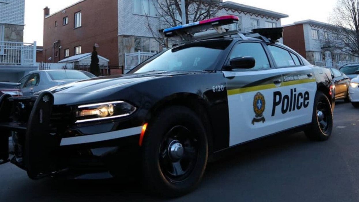 Voiture de la Sûreté du Québec.