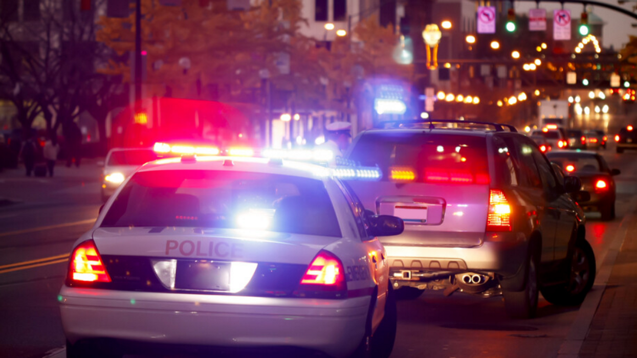 Voiture de police.
