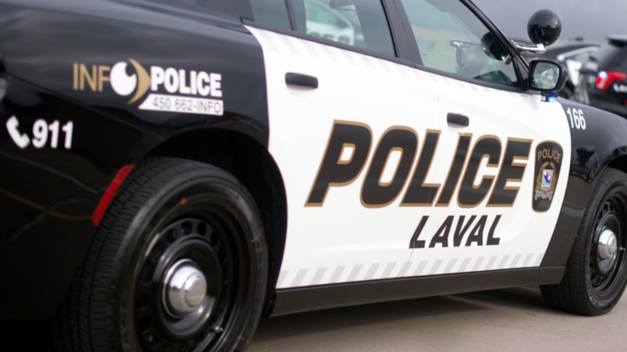Voiture de police.