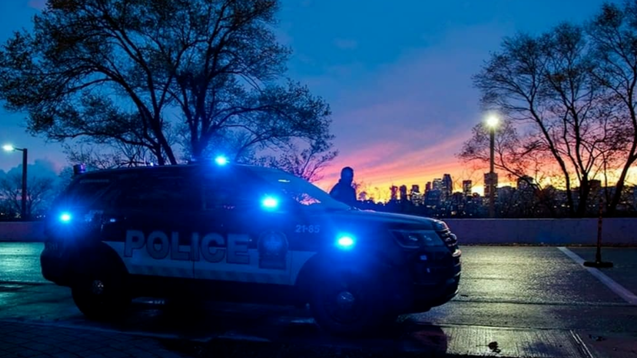Voiture du Service de Police de la Ville de Montréal