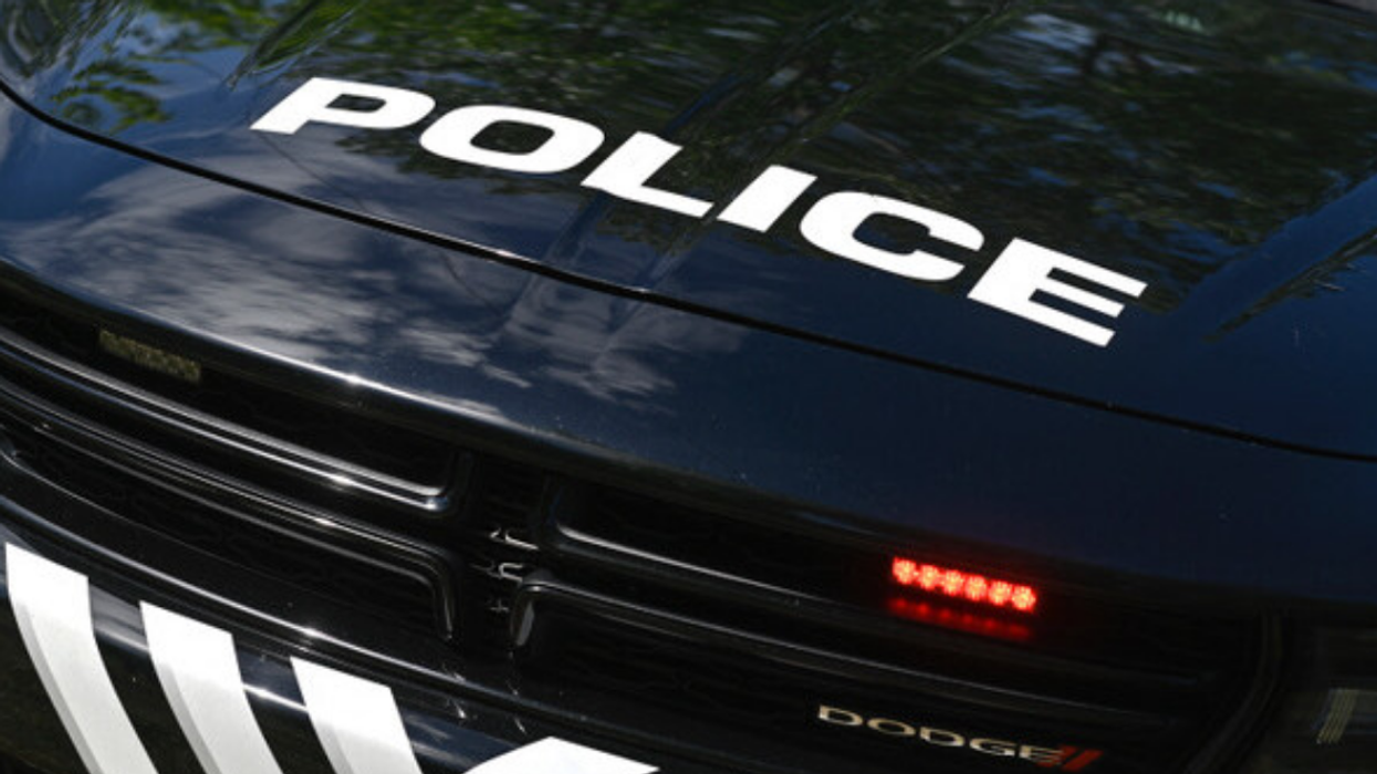 Voiture du Service de police de Laval.