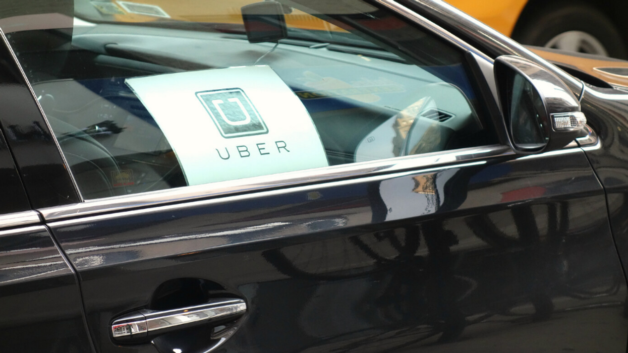 Voiture Uber.