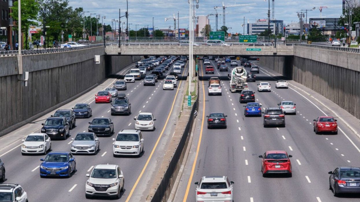 Voitures à Montréal.