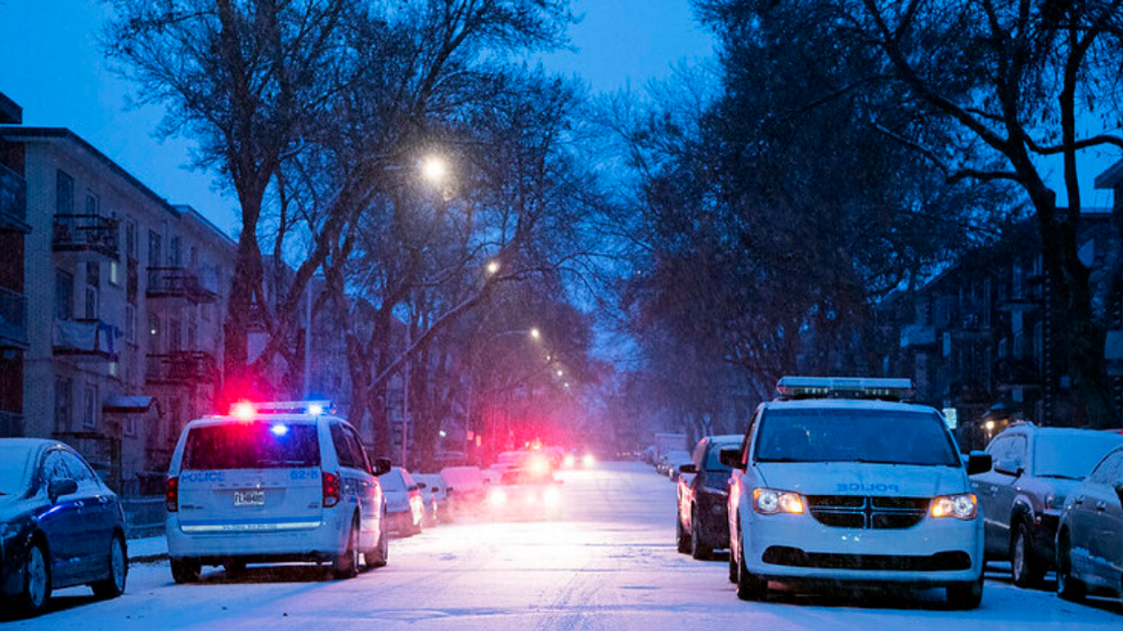 Voitures du SPVM.