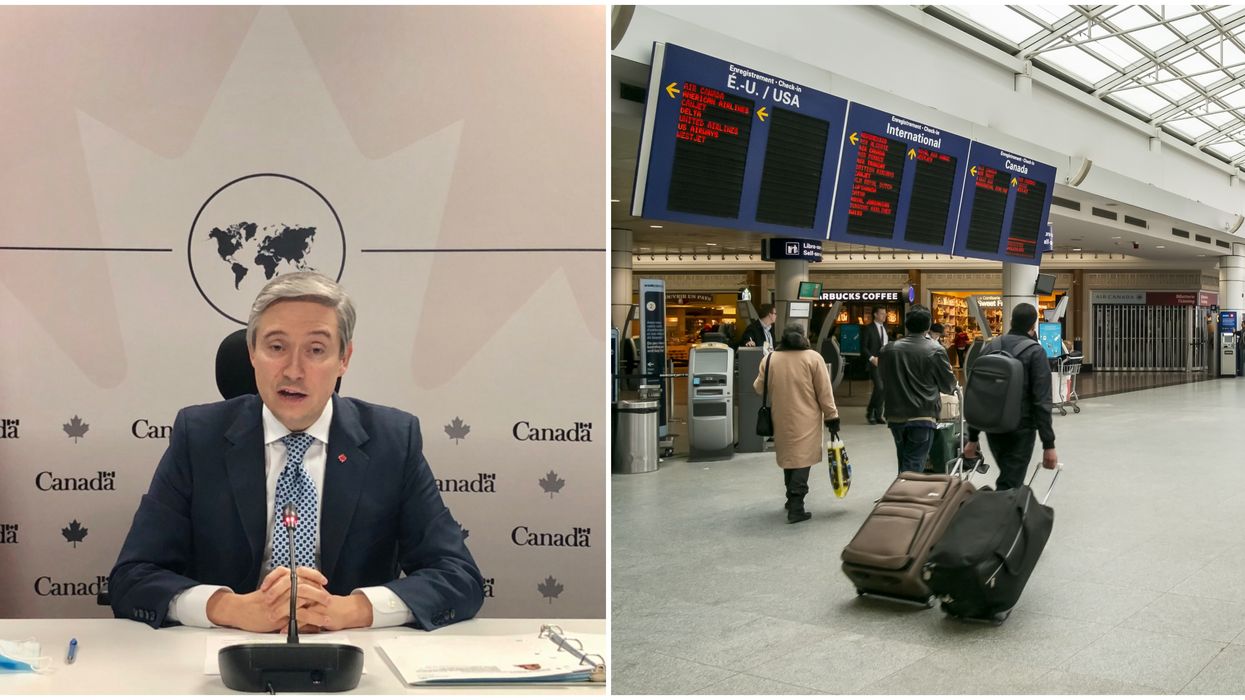 Voyage non essentiel: Le gouvernement du Canada rappelle d'« ÉVITER » de voyager