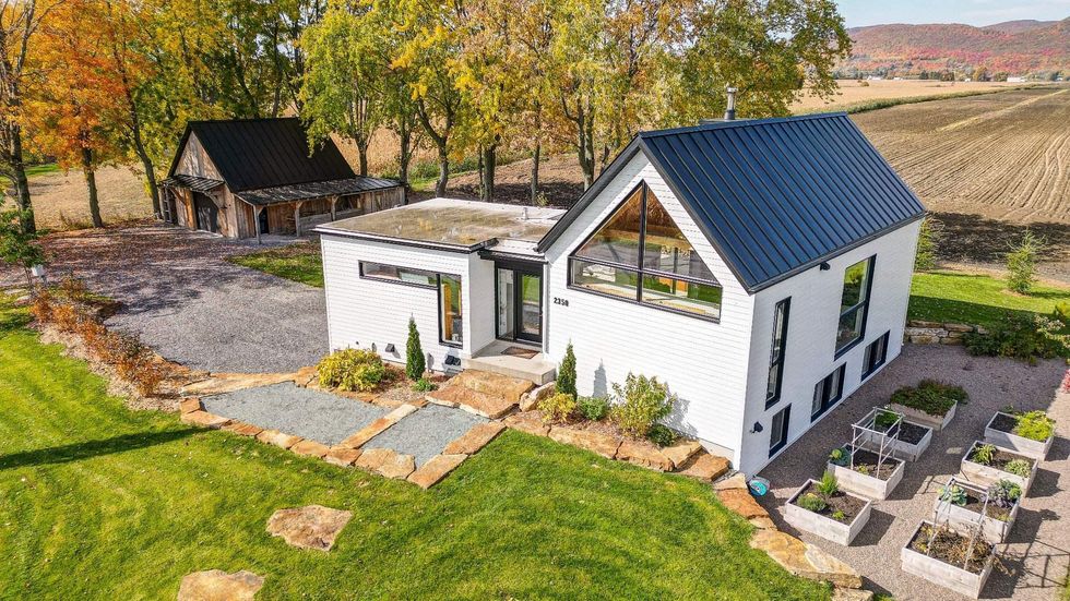 Vue d'ensemble de la maison.