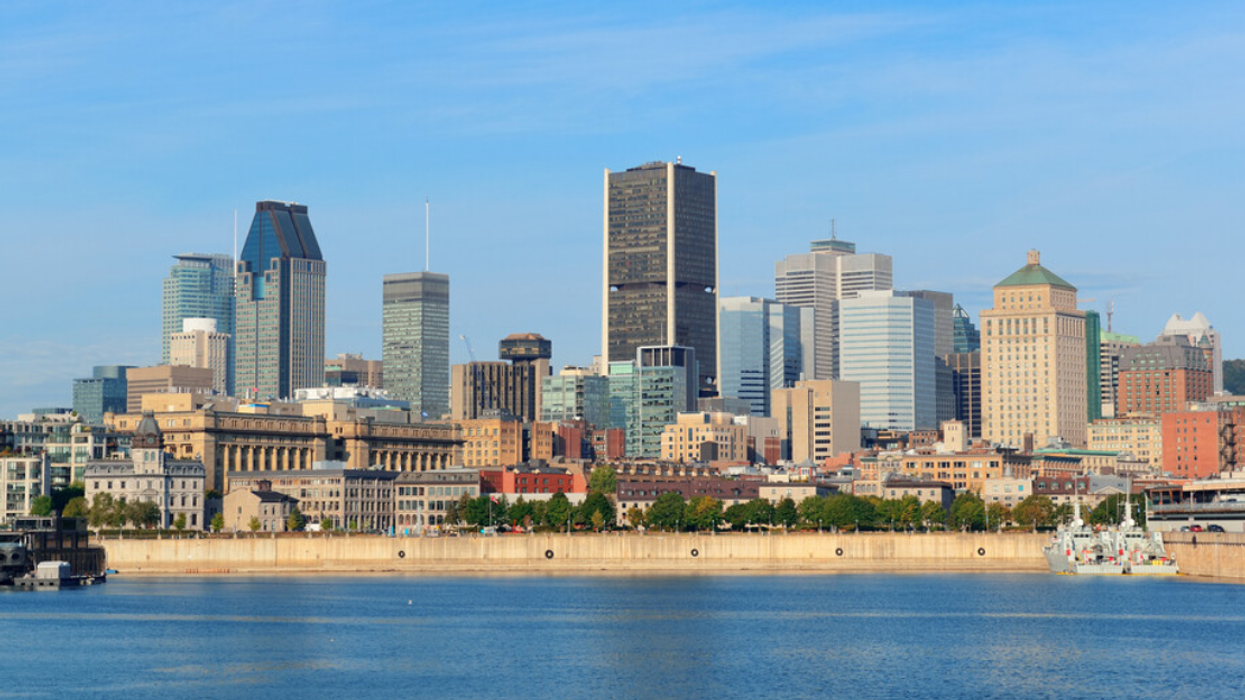 Vue de Montréal.
