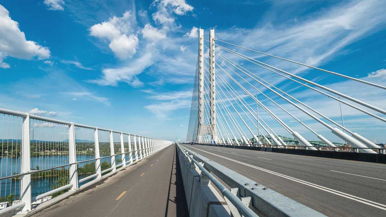 Vue du pont Samuel-De Champlain