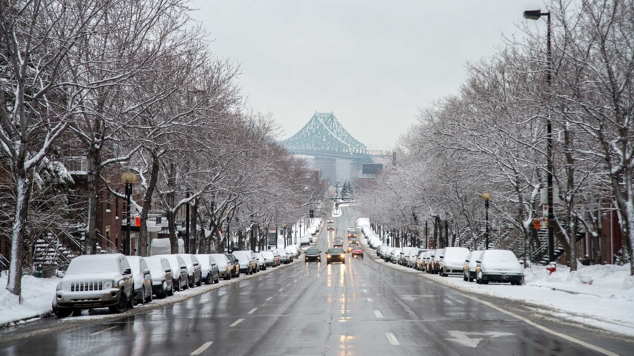 Vue sur la rue De Lorimier, à Montréal.